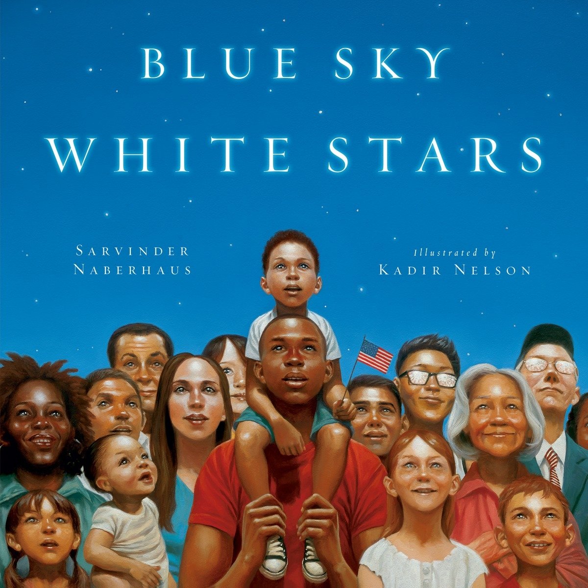Blue Sky White Stars Blue Sky White Stars by Sarvinder Naberhaus