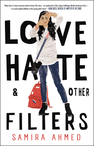 Love, Hate, & Other Filters A teen girl holds her fingers like a camera.