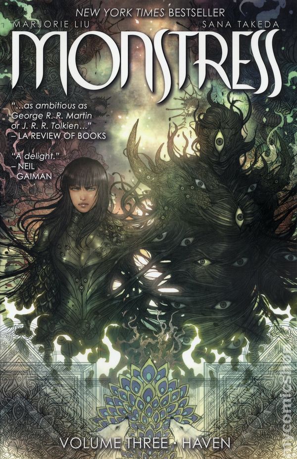 monstress, volume 3: haven by marjorie lui and illustrated by sana takeda book cover