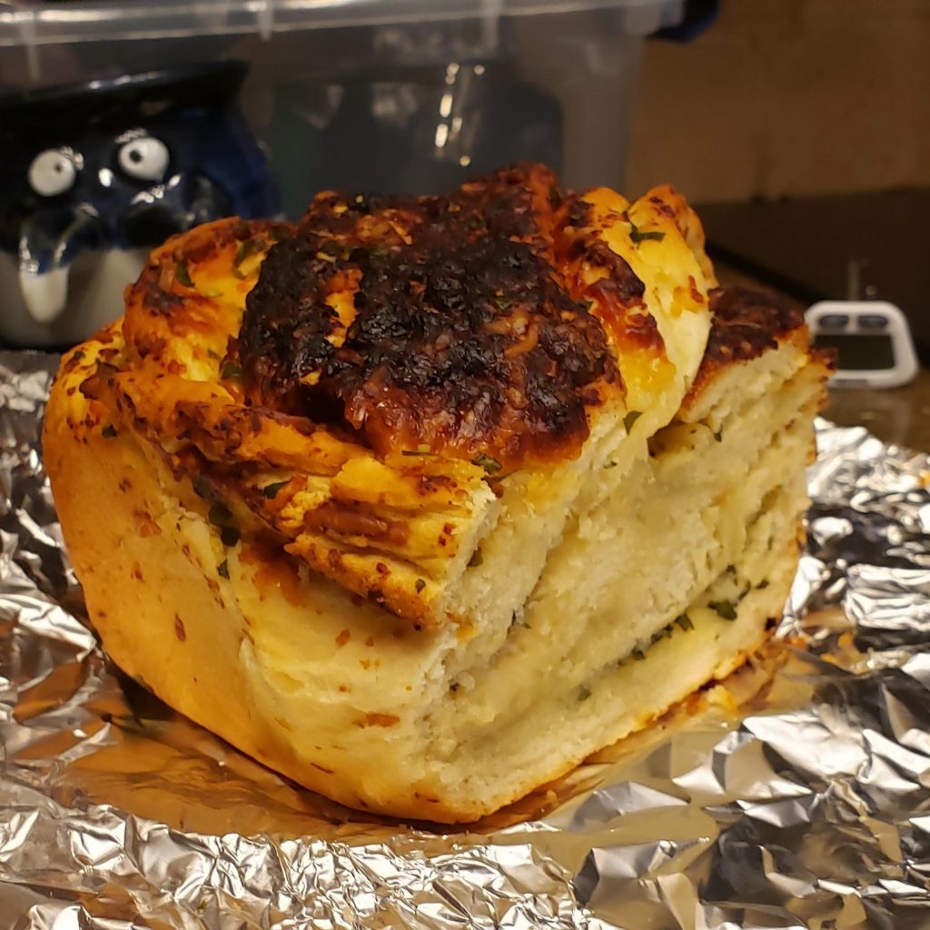 parmesan and cheese herb bread