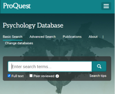 ProQuest Psychology Journals