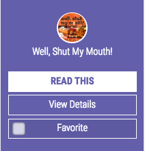 Well, Shut My Mouth! Home Grown eBooks menu: Read This; View Details; Favorite