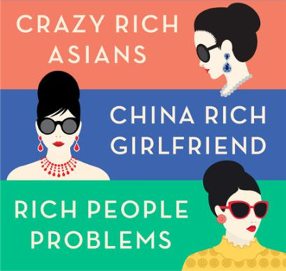 Crazy Rich Asians Series (Crazy Rich Asians, China Rich Girlfriend, and Rich People Problems) by Kevin Kwan