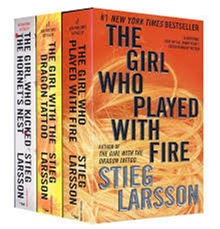 Millenium series (The Girl with the Dragon Tattoo, The Girl who Played with Fire, The Girl who Kicked the Hornet's Nest) by stieg larsson