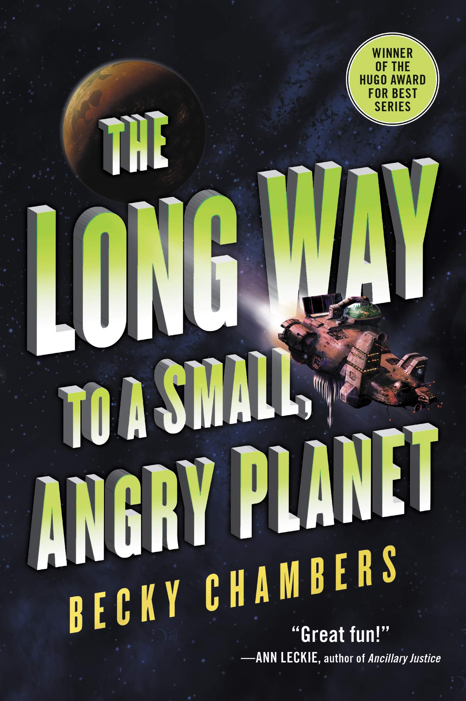 a long way to a small, angry planet by becky chambers